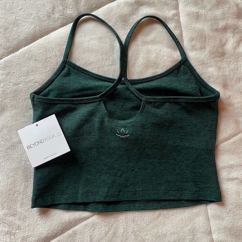 Beyond Yoga Spacedye Slim Racerback Cropped Tank